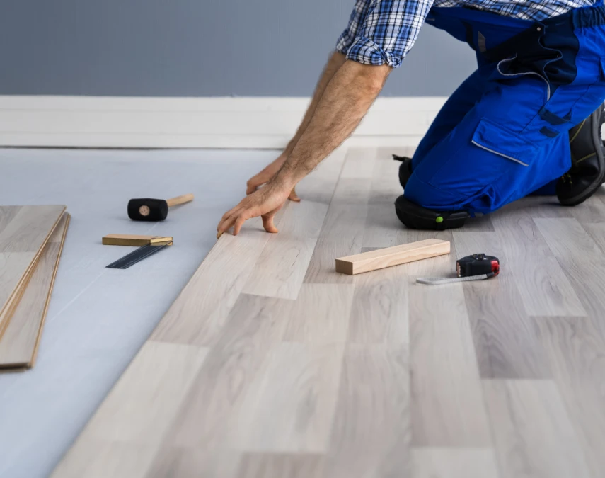 Luxury Vinyl Plank (LVP) Flooring Installation 3